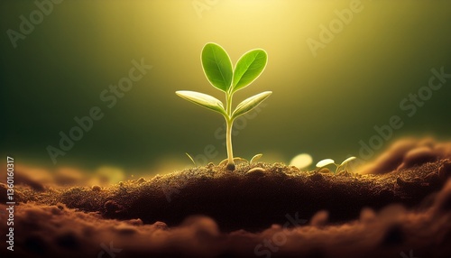 green plant in the sun