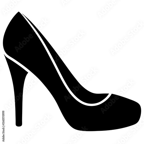 black female shoes