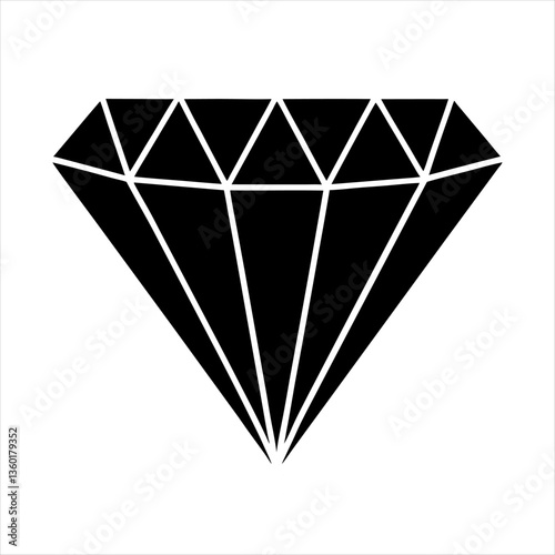 diamond vector icon