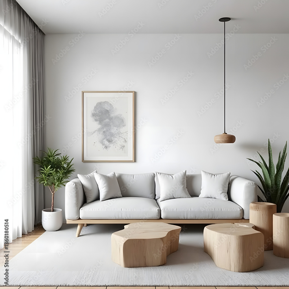 Fototapeta premium modern living room