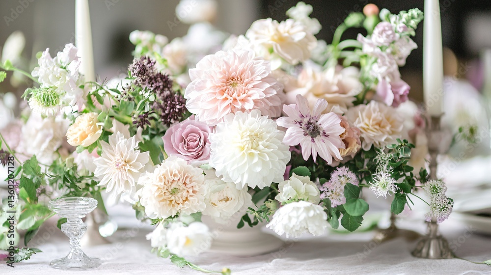 Serene Scandinavian Floral Elegance in Soft Neutrals Serene Scandinavian Floral Elegance in Soft Neutrals