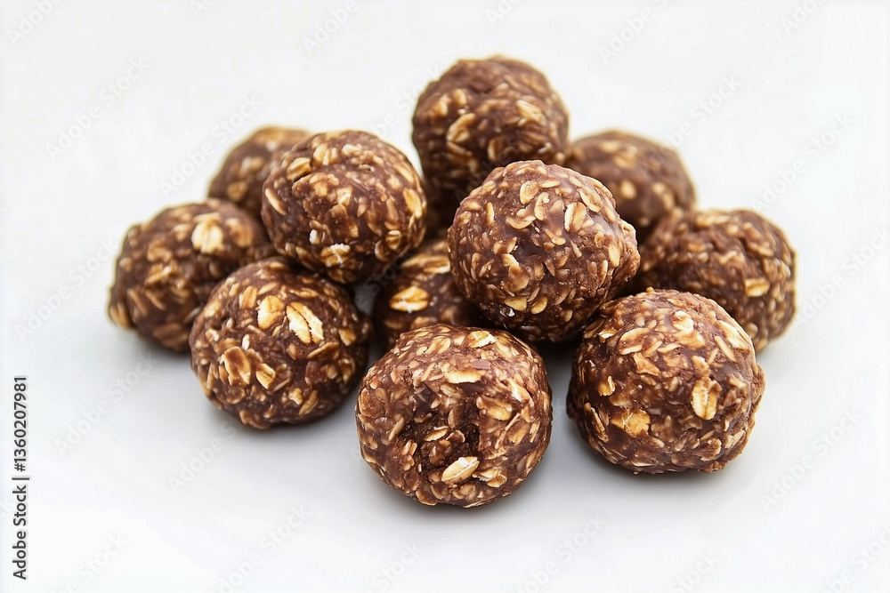 Chocolate and oats balls Chocolate and oats balls