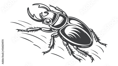 rhino illustration 