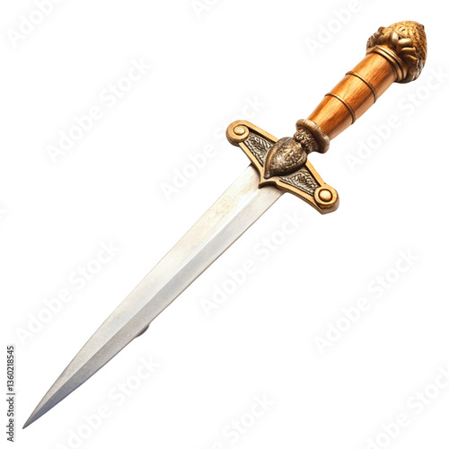 sword isolated on white