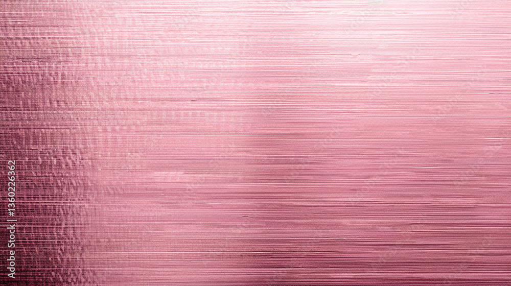 Fototapeta premium Brushed rose-metal surface in desaturated tones, macro texture ideal for elegant feminine branding and muted luxury designs