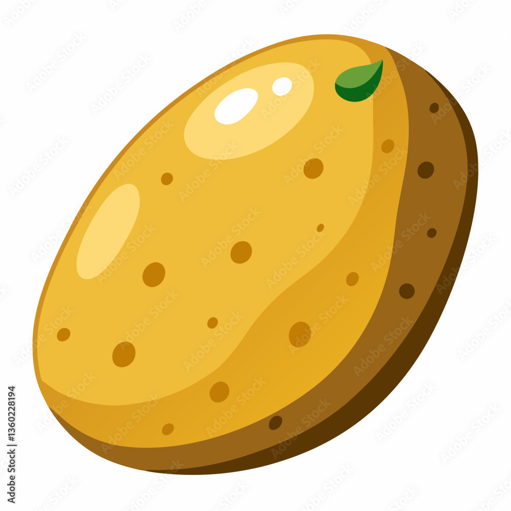 vector illustration of a potato vector illustration of a potato
