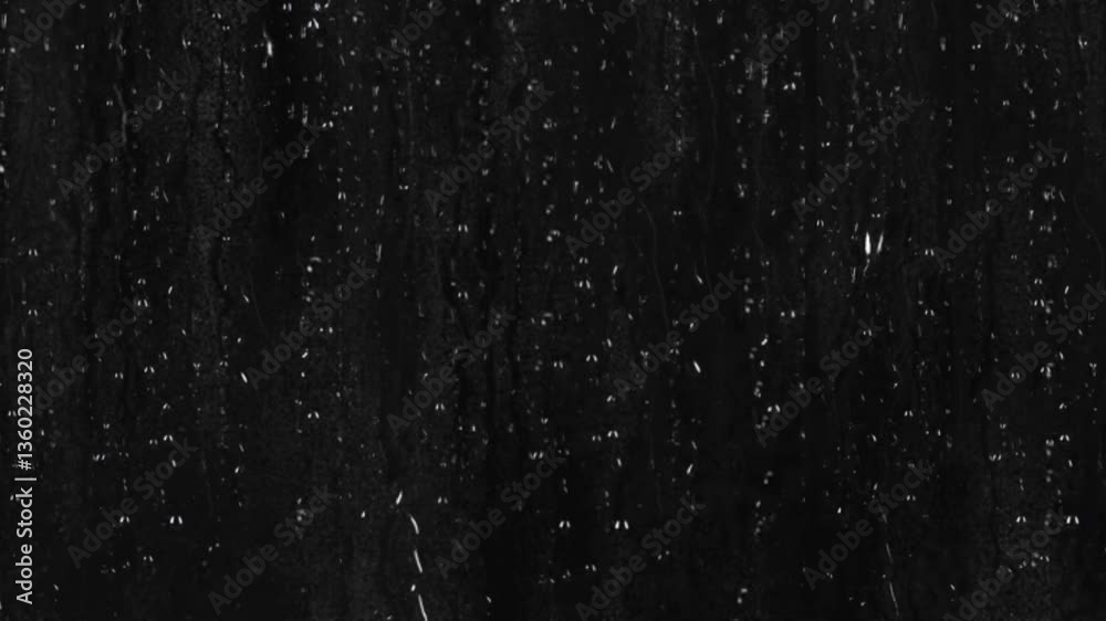 Raindrops, ideal for composing images, blending modes (add, screen) can be used to remove the black background.