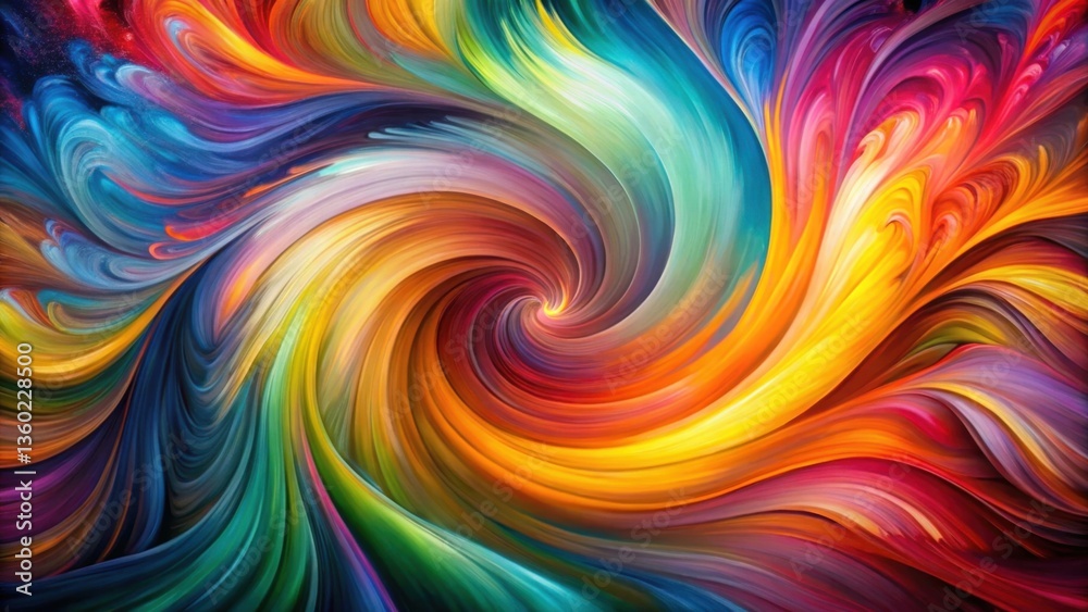 Dynamic Whirlwind of Vibrant Hues An Abstract Colorful Spiral Design Featuring Swirling, Intertwined Paint Strokes in a Kaleidoscopic Pattern Dynamic Whirlwind of Vibrant Hues An Abstract Colorful Spiral Design Featuring Swirling, Intertwined Paint Strokes in a Kaleidoscopic Pattern