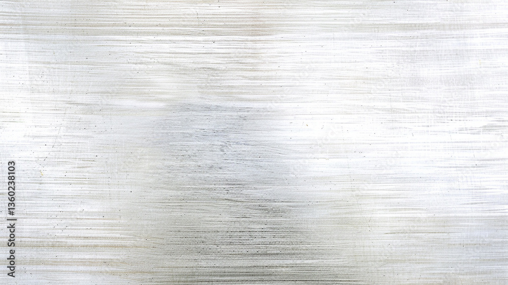 Seamless pearl white metal with brushed gradient texture, perfect for delicate product backdrops and clean design aesthetics Seamless pearl white metal with brushed gradient texture, perfect for delicate product backdrops and clean design aesthetics