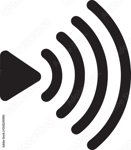 Infrared Symbol vector icon