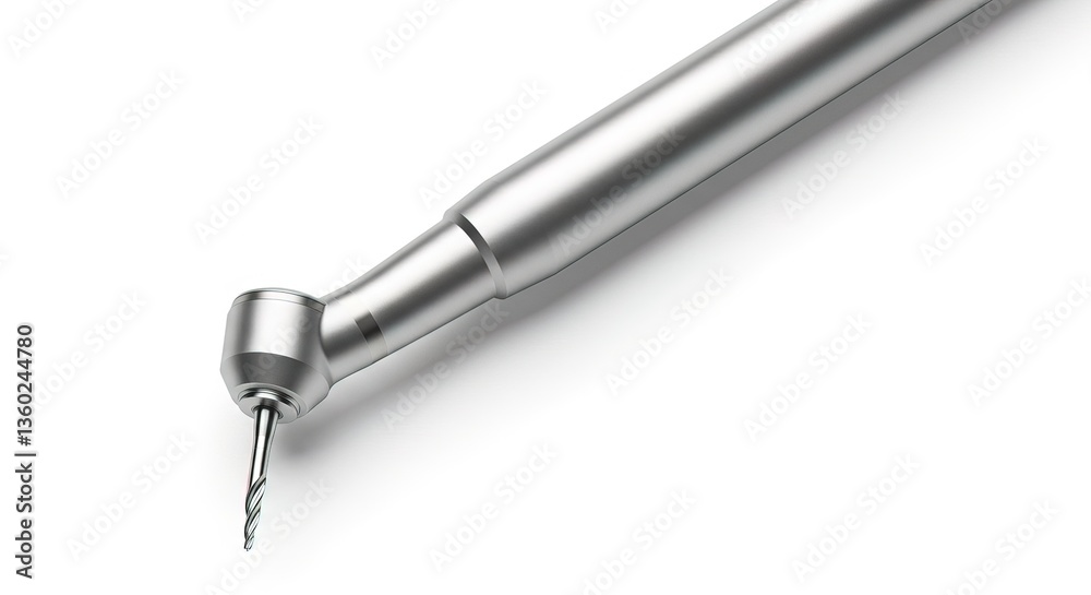 A close up of a dental drill on a white background in a studio shot, equipment, healthcare, dental, tool, medical, clinic, instrument A close up of a dental drill on a white background in a studio shot, equipment, healthcare, dental, tool, medical, clinic, instrument