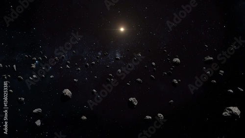 Kuiper Belt Horizont 
Region of the solar system beyond the orbit of Neptune, contain many comets, asteroids, and other small bodies made largely of ice.