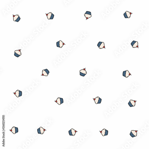a pattern of kites flying in the sky