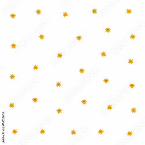 a white background with a lot of yellow stars