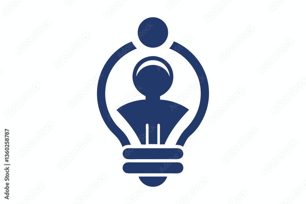 Beautiful light bulb icon and technology logo vector art illustration Beautiful light bulb icon and technology logo vector art illustration