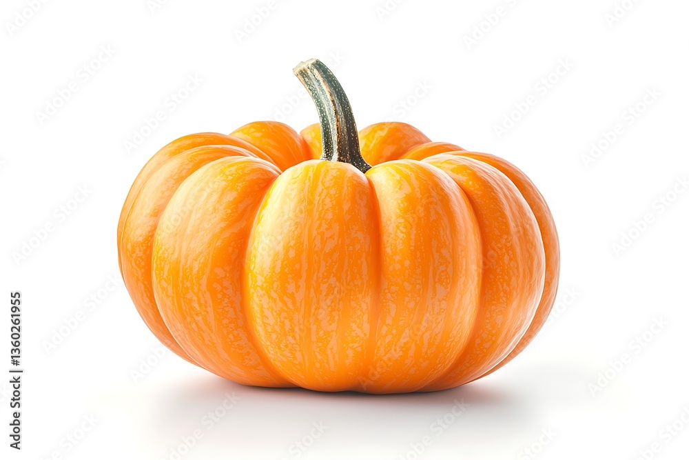 Obraz premium Small Orange Pumpkin for Studio Shot.