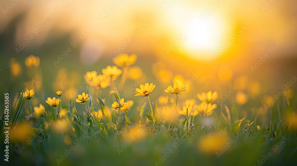 Fototapeta premium field of flowers