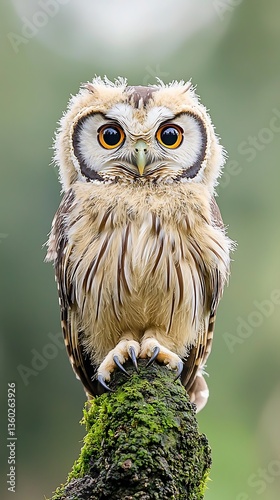 Majestic Owl Closeup Wildlife Photography