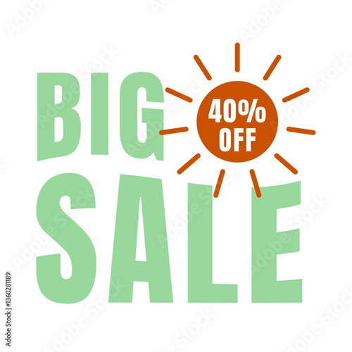 Discount code, sales discount icon