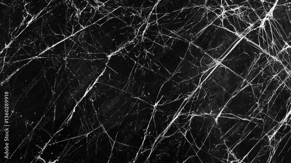 Black marble texture with white veins – elegant natural stone pattern Black marble texture with white veins – elegant natural stone pattern