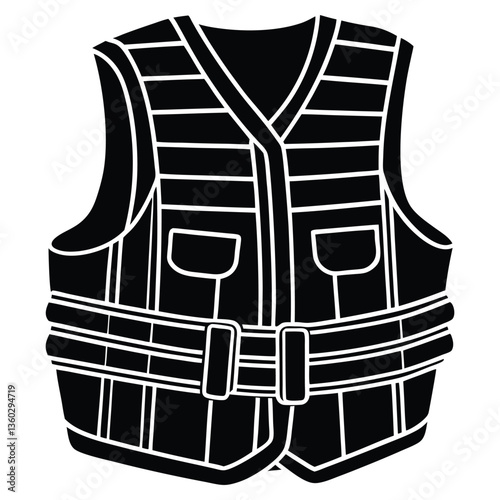 combat vest icon 