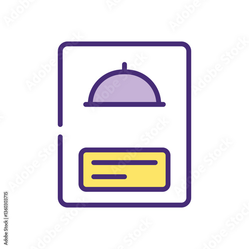 Menu  icon vector