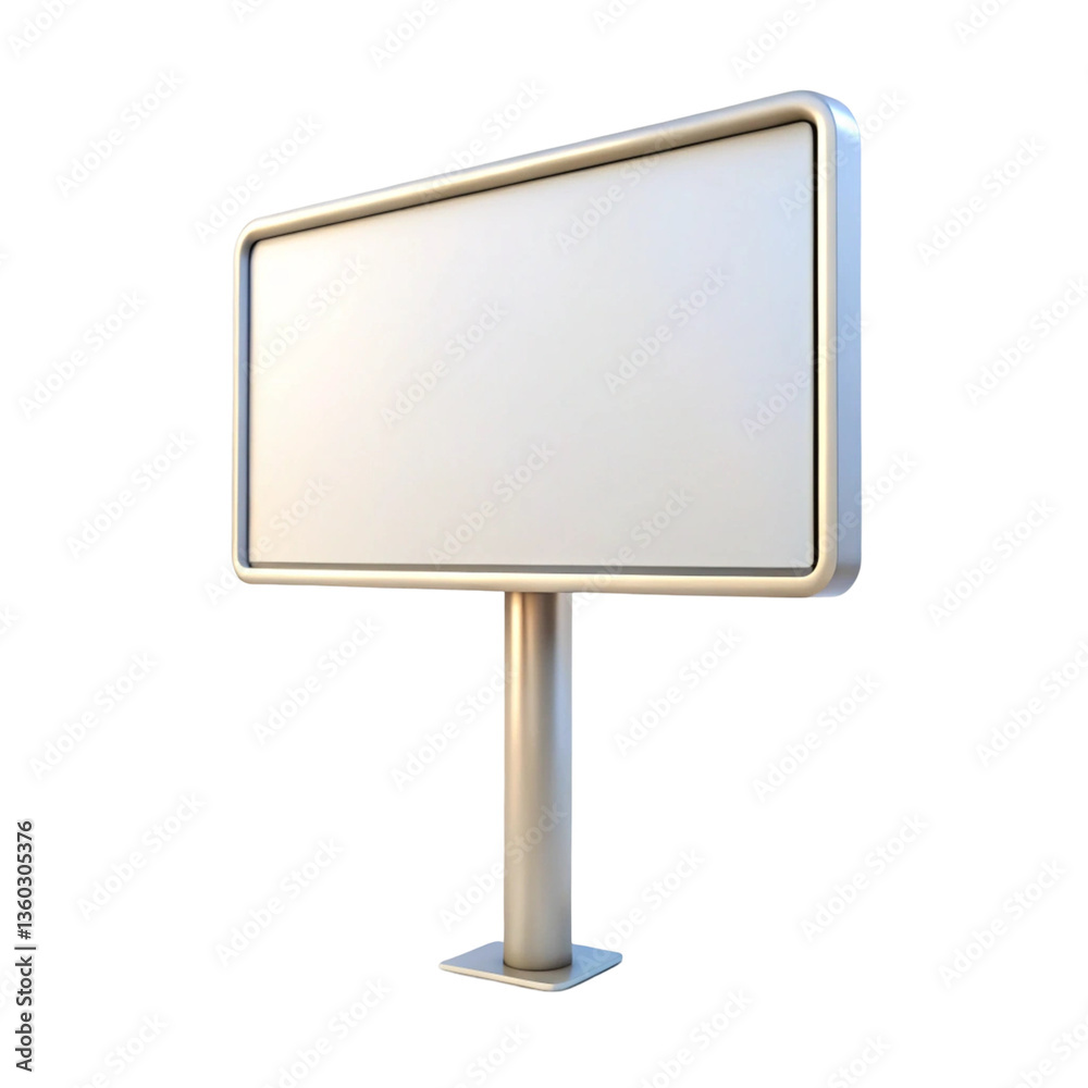 blank billboard isolated on white blank billboard isolated on white