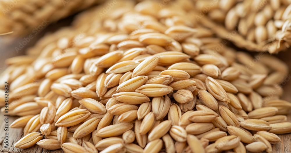 Obraz premium barley grains
