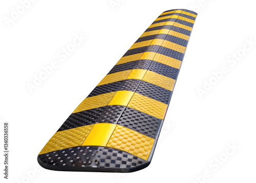 Speed Bump isolated on a transparent background.