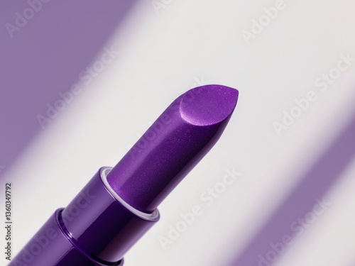 Purple Lipstick Swatch - Stunning Beauty Product.