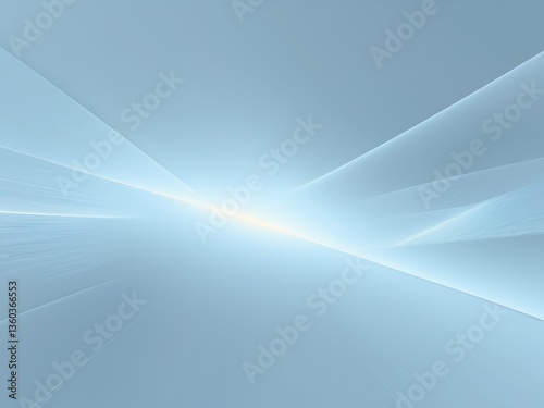 Abstract digital art piece that appears to be glowing light blue.