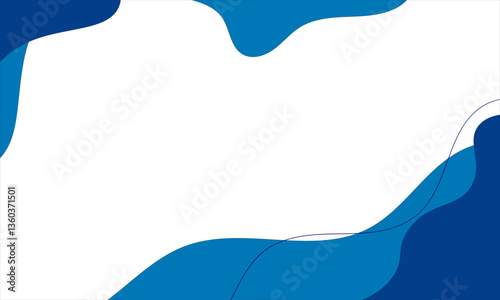 vector illustration of a blue abstract background