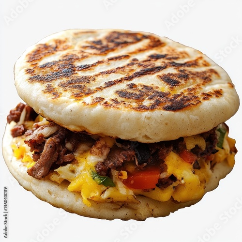 Arepas food on transparent background image