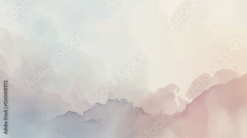 Abstract watercolor art background template. beige and blue pink watercolor backdrop empty space for text, banner, presentation or product display graphic design