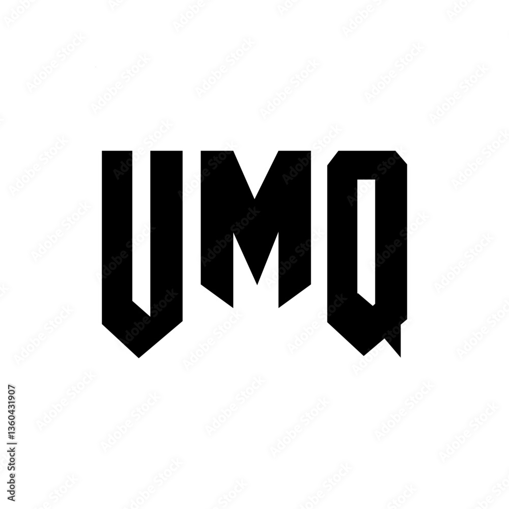 UMQ letter logo design for technology company. UMQ logo design black and white color combination. UMQ logo, UMQ vector, UMQ design, UMQ icon, UMQ alphabet. UMQ typography logo design. UMQ letter logo design for technology company. UMQ logo design black and white color combination. UMQ logo, UMQ vector, UMQ design, UMQ icon, UMQ alphabet. UMQ typography logo design.
