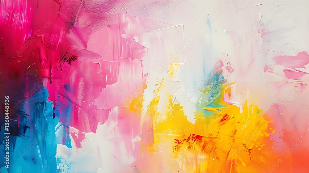 Fototapeta premium Surreal and Abstract Art: Paintings and Drawings Featuring Vibrant Colors and Dreamlike Scenes