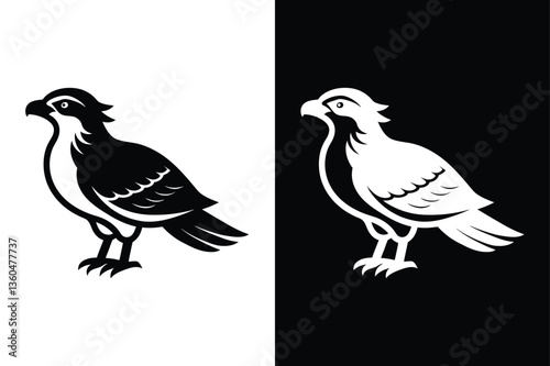 Osprey icon vector on White Background ,Vector Art Illustration on white background.