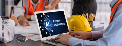 Generative AI virtual assistant tools for prompt engineer and user for ease of engage artificial intelligence AI technology help people to work with generative AI functions by prompting the AI brisk