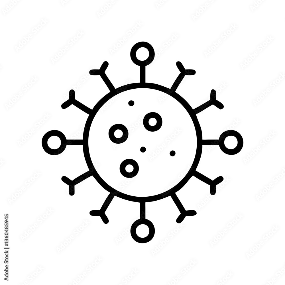 Obraz premium corona virus