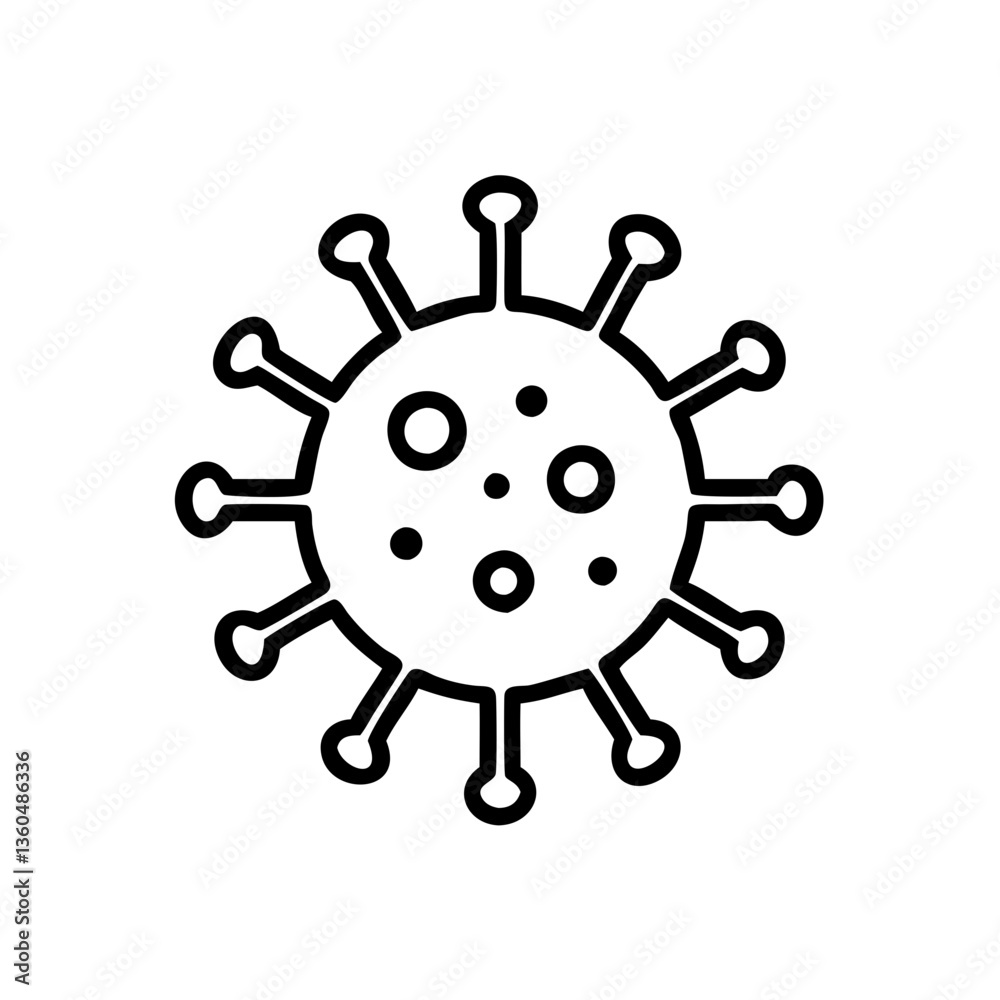 Obraz premium corona virus