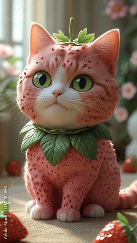 cat in a garden