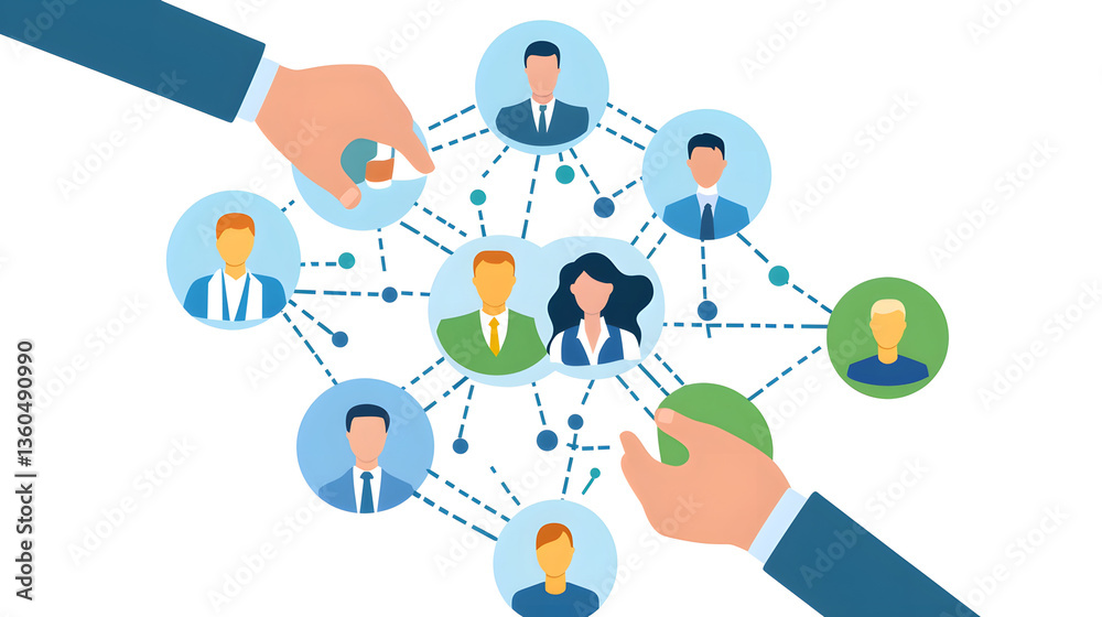 People Uniting into a Group or Business Company, Symbolizing Teamwork and Collaboration in a Corporate Environment.
People Uniting into a Group or Business Company, Symbolizing Teamwork and Collaboration in a Corporate Environment.