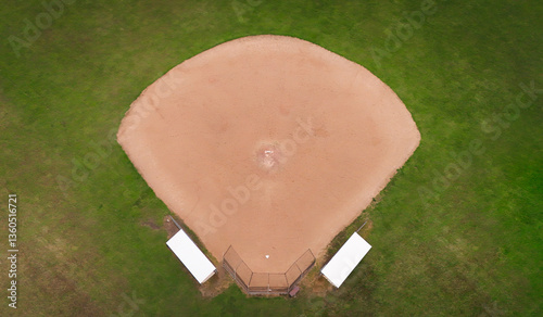 baseball field background from above