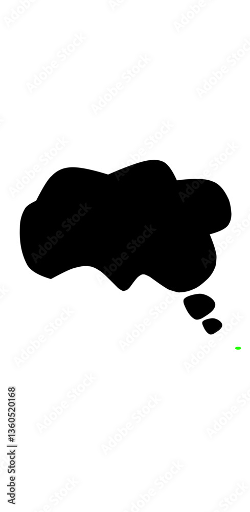 Abstract bubble chat icon vector Abstract bubble chat icon vector