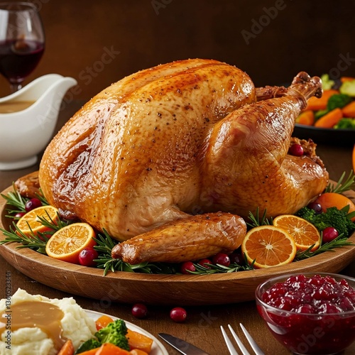 roasted chicken with vegetables