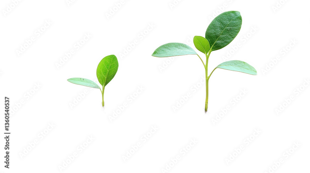 Fototapeta premium Growth Stages of a Seedling