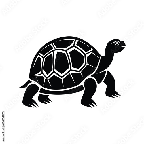 tortoise silhouette art