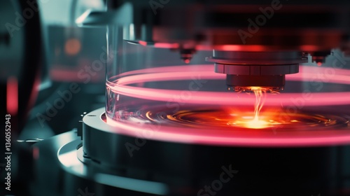 Quark plasma in a lab under controlled vacuum conditions. Featuring energy research and particle dynamics