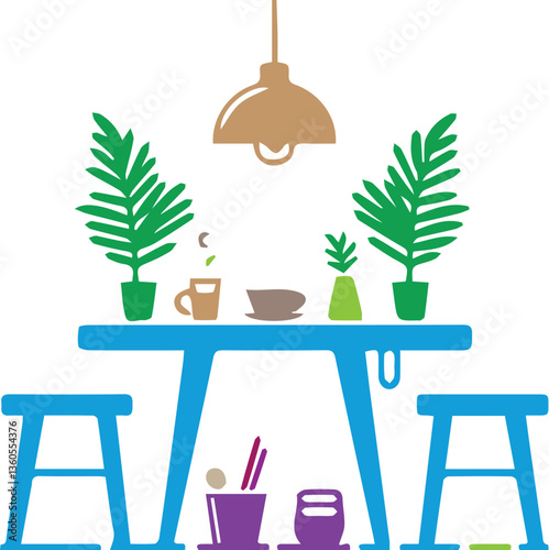chair table