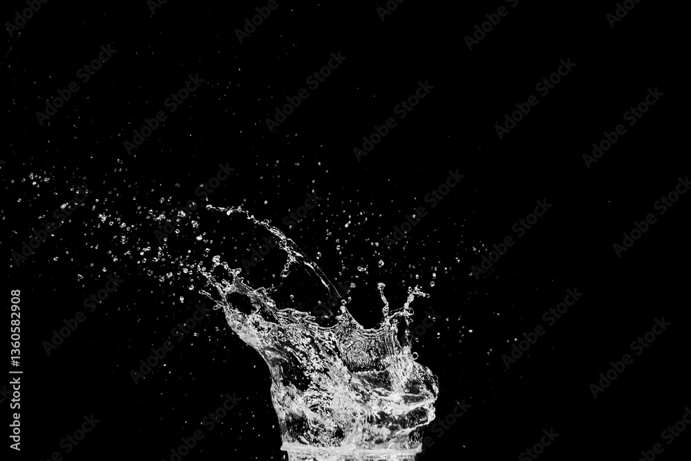 Liquid Dynamics: Capturing the raw power of water in a moment of explosive splash. a captivating composition that speaks of energy, motion, and the pure essence of water. Liquid Dynamics: Capturing the raw power of water in a moment of explosive splash. a captivating composition that speaks of energy, motion, and the pure essence of water.